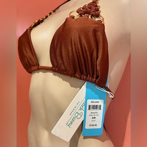 Beach Bunny IRELAND Ring Tri Top.. - Picture 2 of 7